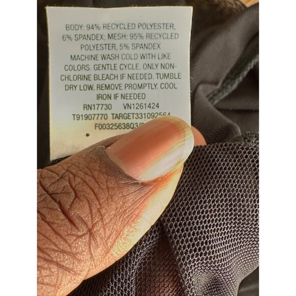 Wild Fable Cutie Black Velvet Mesh Long Sleeve Mini Dress LBD Goth Sexy S NWOT - Picture 4 of 9